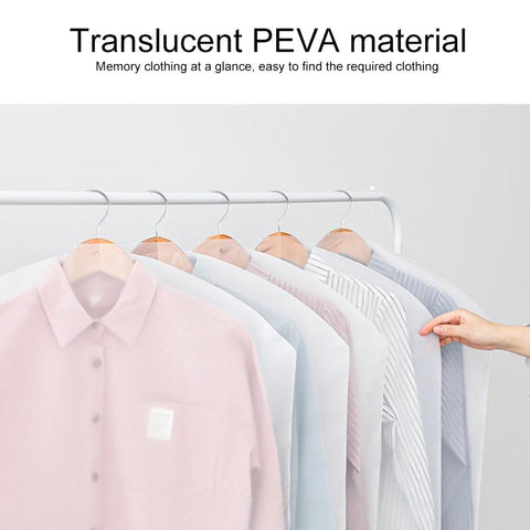 100 Disposable Dust Bags - 55x80cm - Thick Pe - Transparent Cover