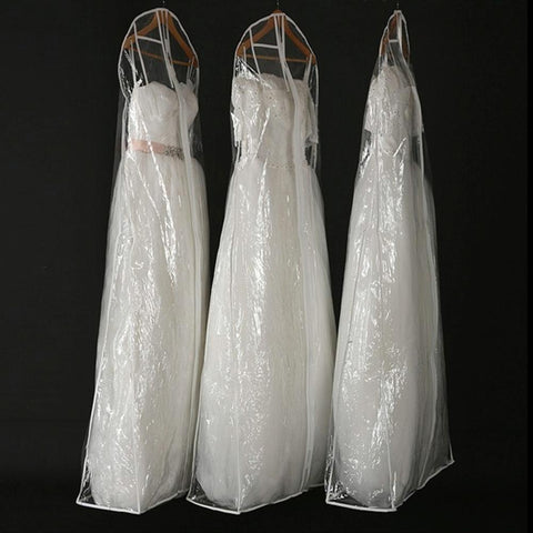 Wedding Dress Storage Bag - Transparent Coat Protective Dust Cover