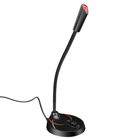 Flexible Usb Computer Microphone - 360 Degree Bendable - 2.2M