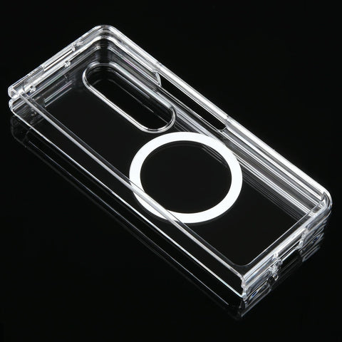 For Samsung Galaxy Z Fold4 5G Shockproof Magsafe Case - Transparent