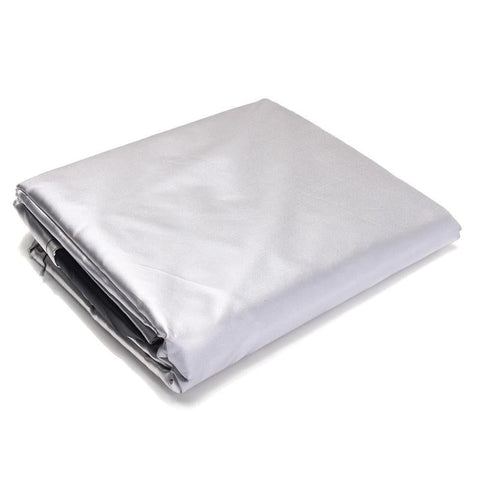 Waterproof Dustproof Protection Cover for Bathtub Pool Table & Chair - 200x200x85cm - Silver