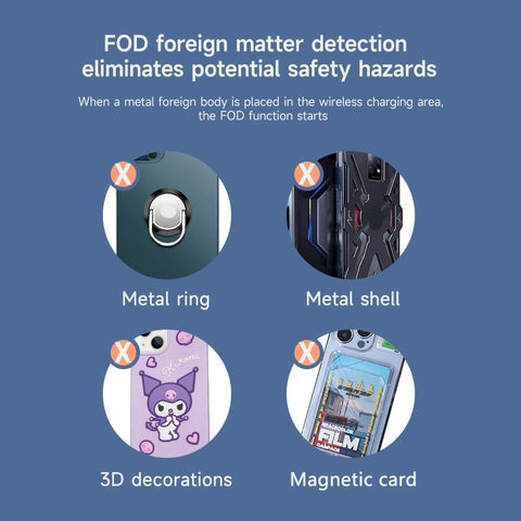 15W 3 In 1 Transparent Magnetic Wireless Charger - Orange