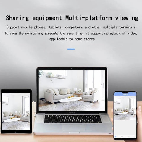 Wireless Mini Surveillance Camera With Night Vision & Motion Detection - 720P