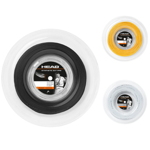 Head Synthetic Gut PPS 16g Tennis String Reel 200m 1.30mm Power Control - Gold