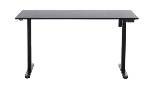 140 x 70cm Electric Standing Desk Height Adjustable Motorised Electric Sit Stand in Black