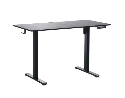 120 x 70cm Electric Standing Desk Height Adjustable Motorised Electric Sit Stand in Black