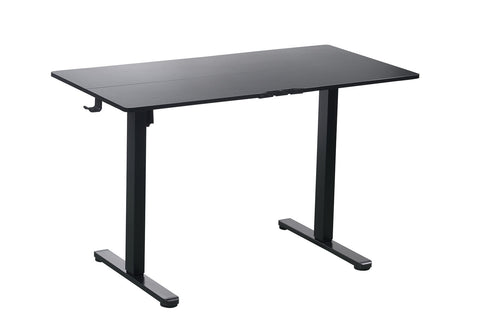 120 x 70cm Electric Standing Desk Height Adjustable Motorised Electric Sit Stand in Black