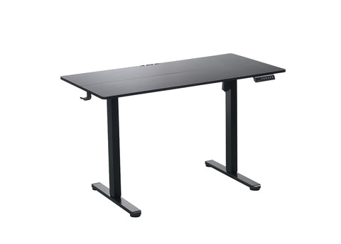 120 x 70cm Electric Standing Desk Height Adjustable Motorised Electric Sit Stand in Black