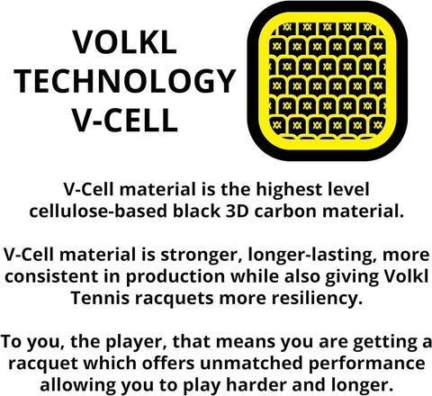 VOLKL V-CELL 10 (320g) Tennis Racquet - Unstrung - 4 3/8