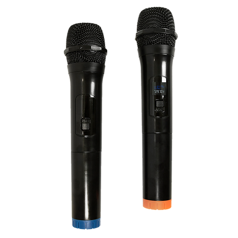 2 x Wireless Microphone Handheld Cordless Professional Mic Karaoke Receiver