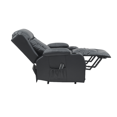 Lift Heated Leather Recliner Electric Massage Chair with USB port