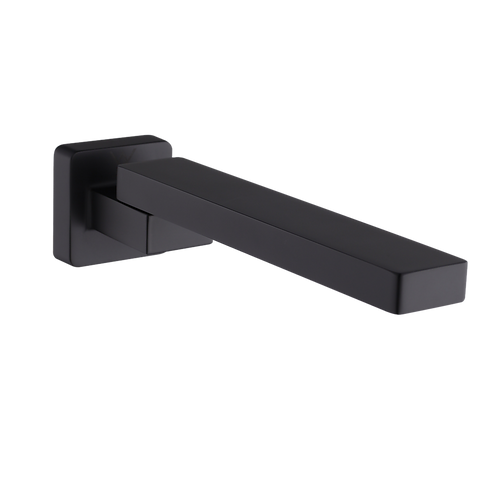 Bath In Wall Swivel Spout in Matte Black