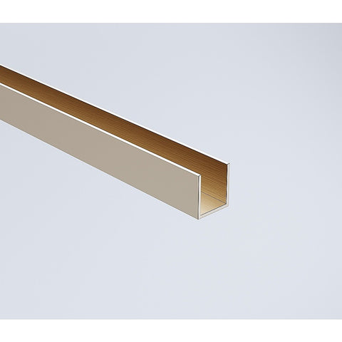 70cm Reeded Single Shower Glass Screen with Nickel Wall & Floor Channel