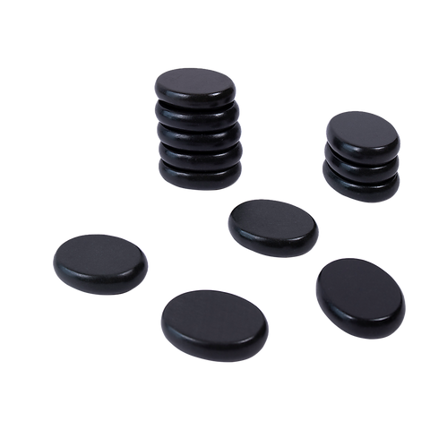 12pcs Hot Massage Stone Basalt Stones Kit Set Rock SPA Oiled Massage Tool
