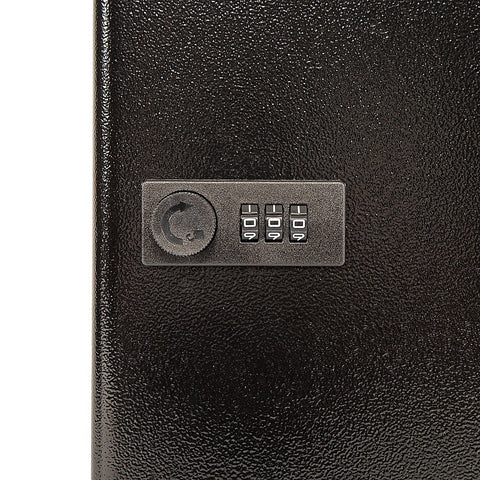 Key Cabinet Lock Box – 72 Key Capacity Wall Mount Secure Storage Organizer