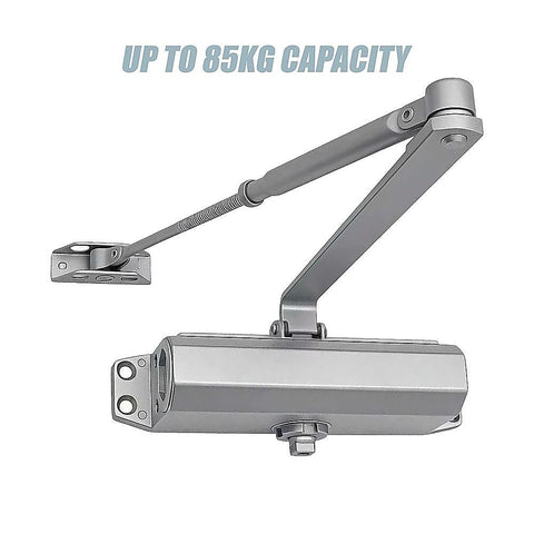 Hydraulic Door Closer 85kg Heavy Duty Large Positioning
