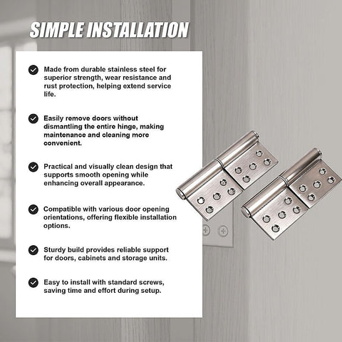 Lift Off Door Hinges Rising Butt Screen Hinge Pair