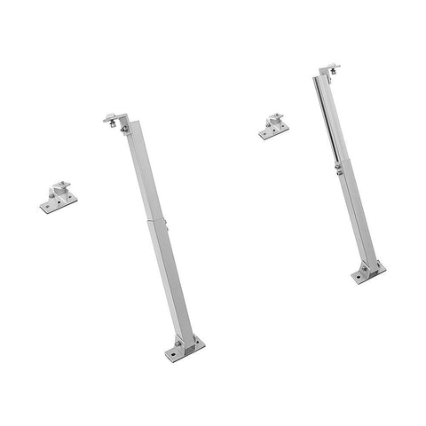 2 Set Adjustable Solar Panel Tilt Mount Brackets