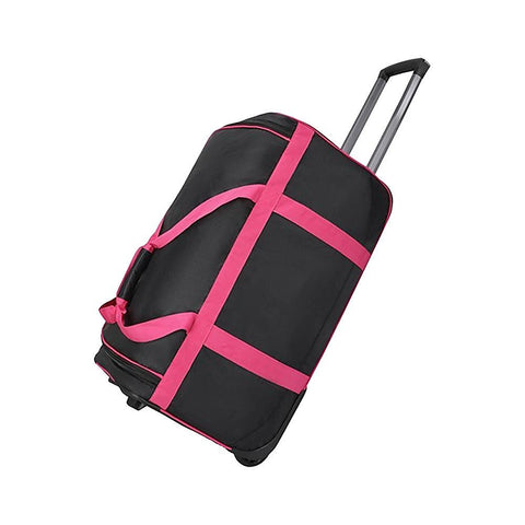 736.6 mm Heavy Duty Rolling Dance Bag with Garment Rack for Travel
