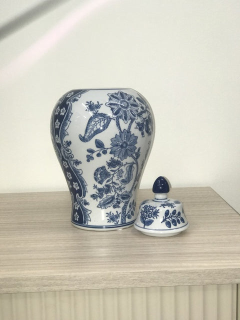 Tall Nanjing Lidded Jar 45cm