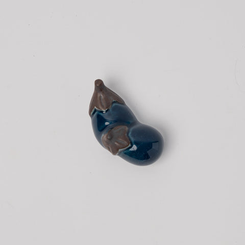 Chopstick Rest Blue Eggplant