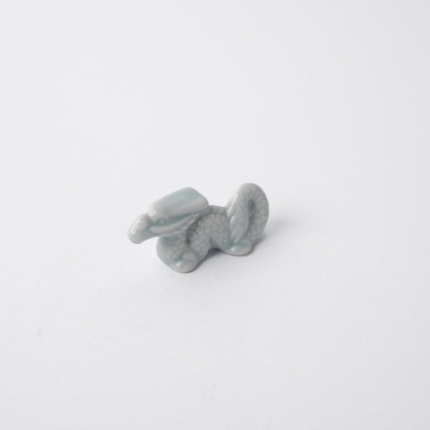 Chopstick Rest Ice Blue Dragon