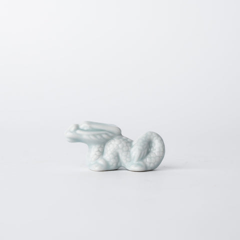 Chopstick Rest Ice Blue Dragon
