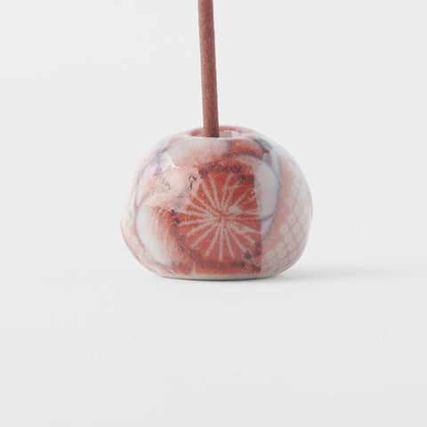 Incense Stand 2.3cm Red Chiyogami