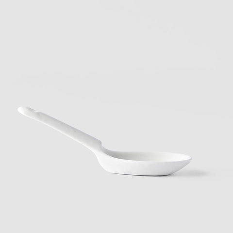 Spoon Small 15cm Kanso Soft White Glaze