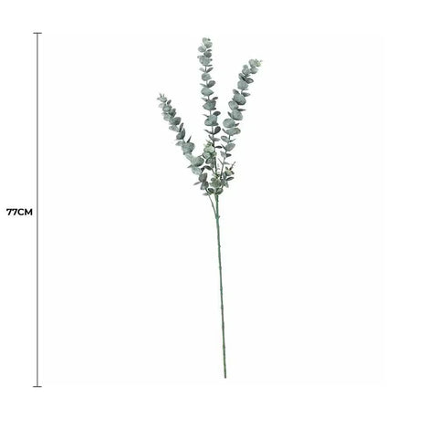 Long Artificial Eucalyptus Stem 77cm