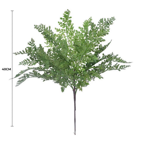 Faux Maiden Hair Fern Stem 40cm