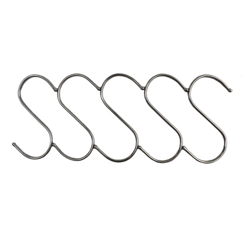 Stainless Steel Hanging S Hooks 12cm X 6cm 25 Pieces