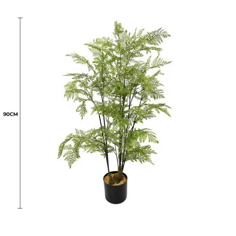 Faux Natural Fern Tree 90cm