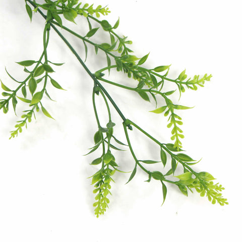 Artificial Dense Hanging Evergreen Plant (two-tone) UV Resistant 130cm