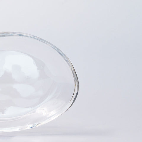 Glass Oval Dish 15.5cm