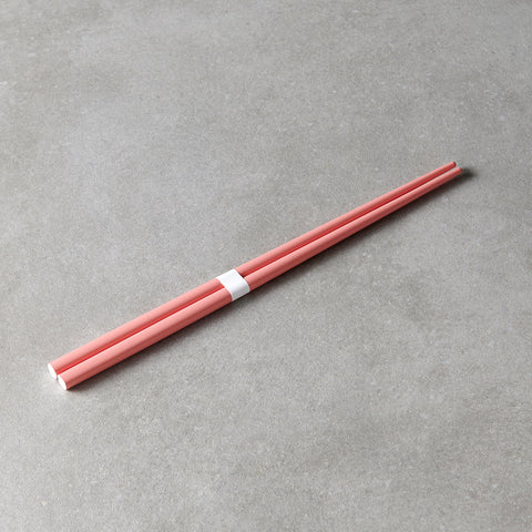 Chopsticks Lacquered Pink & White