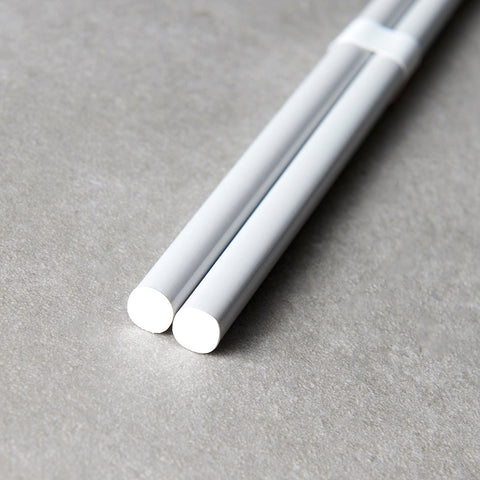 Chopsticks Lacquered Grey & White