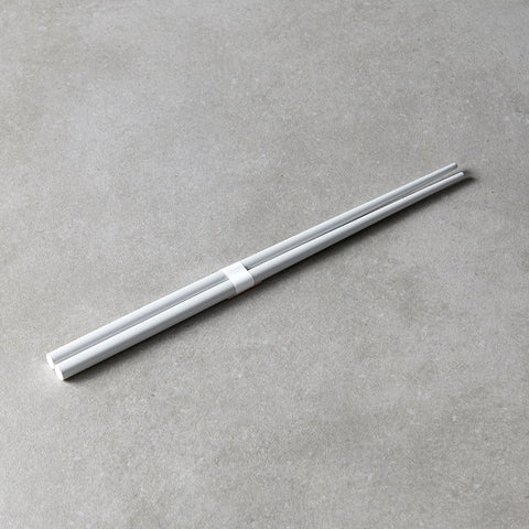 Chopsticks Lacquered Grey & White
