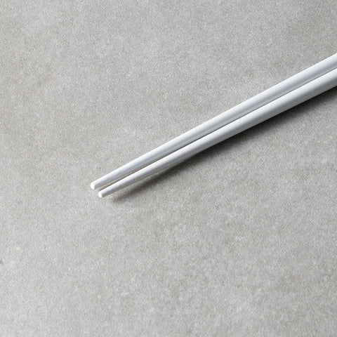 Chopsticks Lacquered Grey & White