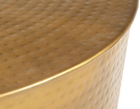 HAMMERED COFFEE TABLE