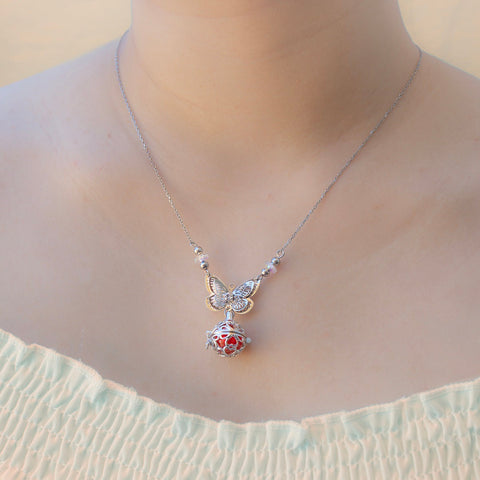 Gift Gox - Butterfly White Gold + Purify Oil Blend