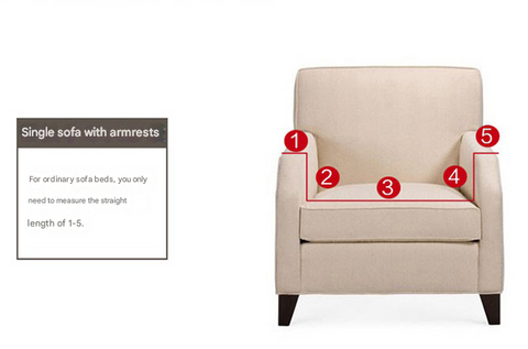 Beige-coffee Single Sofa Bubble Gauze Sofa Cover with Skirt - Full Elastic Dustproof Single Seater 90-140cm