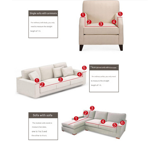 Grey-white Three-person Sofa Bubble Gauze Sofa Cover with Skirt - Full Elastic Dustproof Three-person Seater 190-230cm
