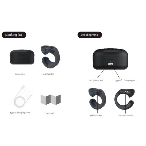 Fingertip Remote Control Ring for TikTok, Kindle & Short Video Apps - Page Turner(Green)