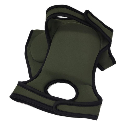 Purple Adjustable Gardening Knee Pads - Comfortable Neoprene Knee Protectors for Weeding & Outdoor Work