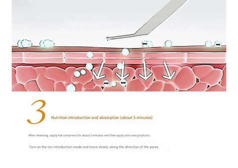 Pink Professional Ultrasonic Skin Scrubber - 4-in-1 Facial Spatula for Deep Cleaning, Blackhead Removal, and EMS Lifting