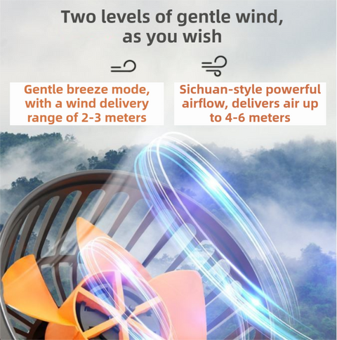 3-in-1 Powerful Car Triple Head Fan (24V Lighter Power) - Quiet Cooling Fan Integrated Aromatherapy & Number Plate, with 360° Rotation & 130cm Long Cord