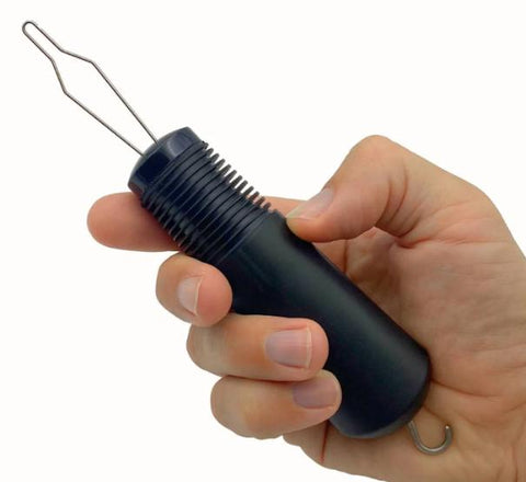 Black Dressing Aid Tool – Button & Zipper Assistant for Elderly and People with Limited Mobility