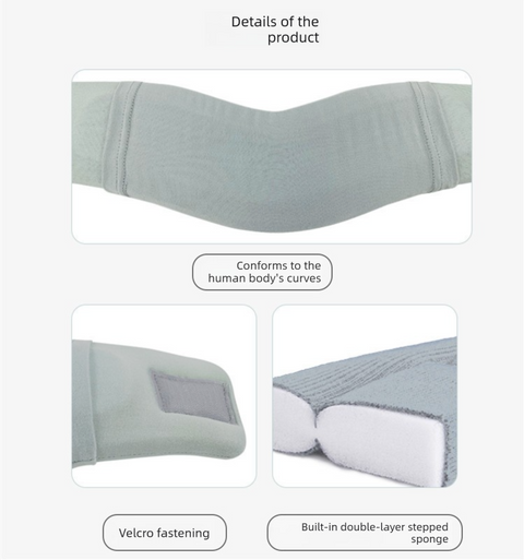 Removable Neck Support Brace – Lightweight Cervical Collar with Breathable Design for Posture Correction and Daily Use(Size:L)