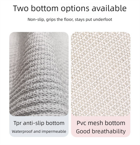 Dark grey Thickened Chenille Bathroom Floor Mat 50x80cm Super Absorbent Non-Slip TPR Backing Rug for Shower Entrance and Washroom Soft Comfort for Local Households